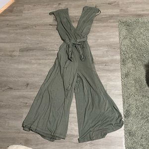 umgee Romper in Forest Green